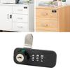 Zinc Alloy Password Lock 3 Digital Code Drawer Lock New Combination Lock  Cabinet Mailbox