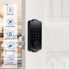 Умный дверной замок без ключа, водонепроницаемый автоматический замок, 5 в 1, приложение TTlock, IC-карта, 150 кодов, электронные