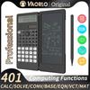 Solar Scientific Calculator With 6 Inch Writing Tablet Foldable 401 Computing Functions Professional Calculators PK 991MS 991ES
