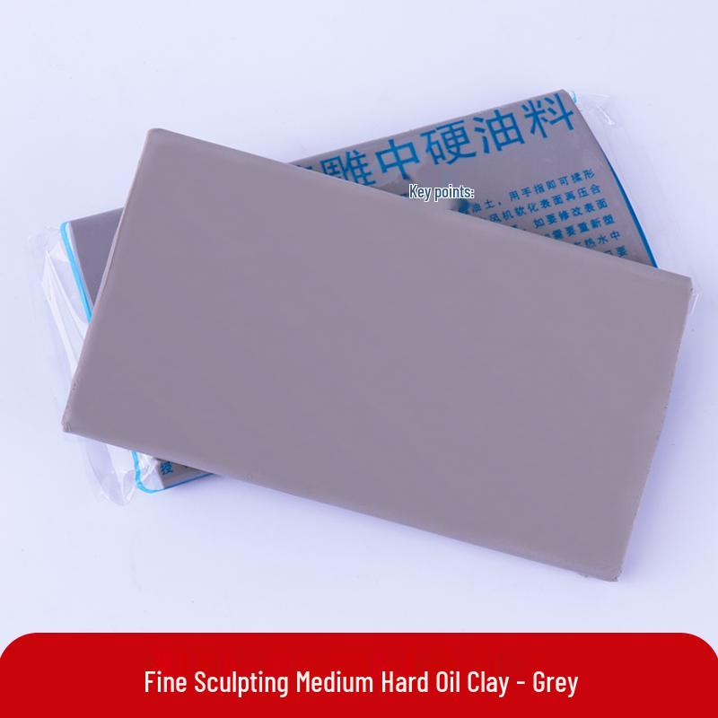 Твердый масляный скульптурный пластилин для резьбы и лепки моделей фигурок