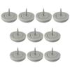 10Pcs PVC Plastic Furniture Feet Nails Protector Ground Chair Leg Floor Nail Anti-skid Sofa Table Bottom Pad