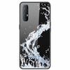 Tempered Glass Case For Oppo Reno 3 Pro 5G Case 6.5" Hard Phone Back Cover Soft Bumper For Oppo Reno3 Pro Case Funda Para PCRM00