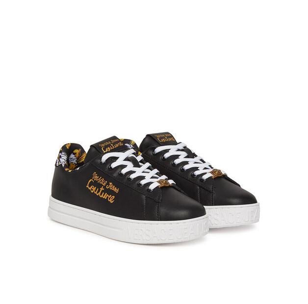 Versace Jeans Couture Sneakers 78VA3SKL Black
