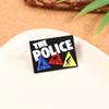 English Alphabet Cartoon Brooch Premium Light Luxury Versatile Brooch Pin Jewelry