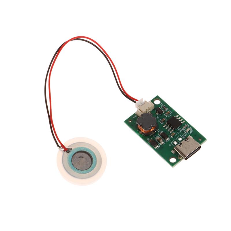 1 Set Mist Maker And Driver Circuit Board Fogger Atomization Film Atomizer Sheet Mini Oscillating Usb Mini Humidifier Diy Kits