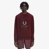 Худи Fred Perry [Clubhouse] с вышивкой Champion - Бордовый Afpm2519891-597