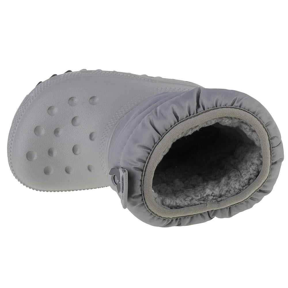 Boots Crocs grey Classic Neo Puff