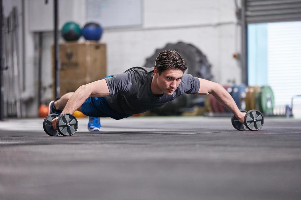 Adidas Core Ролик для тренировки пресса и груди Double Axel
