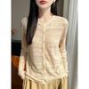 Women S Long Sleeve Round Neck Loose Fit Knit Cardigan