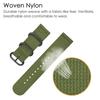 Nylon + Canvas Watch Band for Google Pixel Watch4 / Watch3 45mm XDfind Ring Buckle Nylon Canvas Watch Band