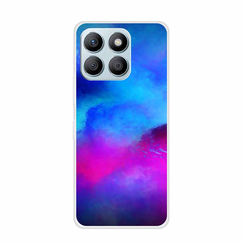 Чехол для телефона Honor X8C X8B Для Huawei Honor X 8 C B X8 8C 8B Мягкий Силикон ТПУ Прозрачный Funda Чехол с узорами под мрамор