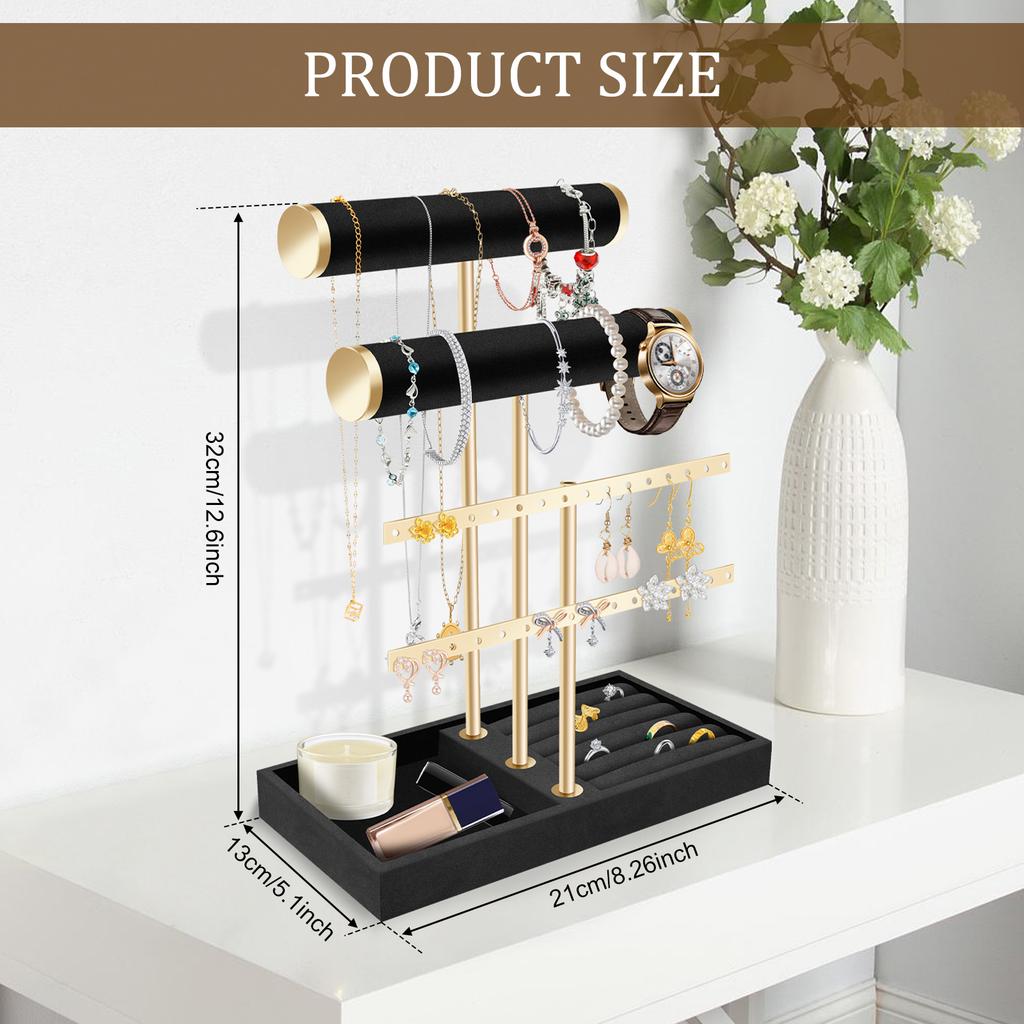Practical Bracelet Holder Stand Multifunctional Jewelry Display Holder Bracelet Holder Display Stable Jewelry Organizer for Home