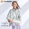 Ультралегкая куртка-бомбер с воротником-стойкой для девочек Moody Tiger