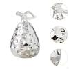 Ceramic Figurine Pearl Statue Artwork Gift Crafts Decoration Ornament Fruit Sculpture for Office