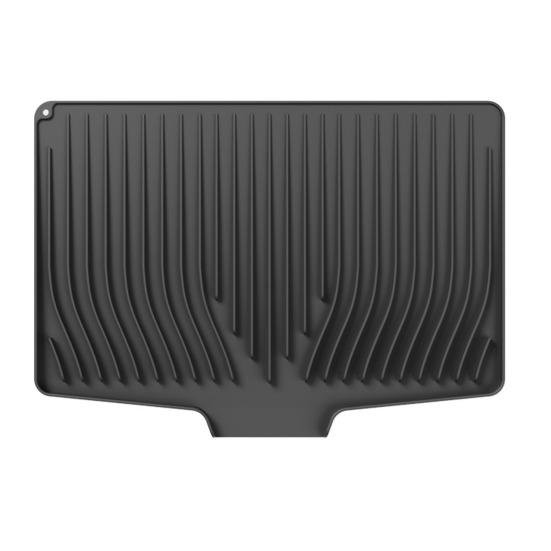 Силиконовый коврик для слива, термостойкий, наклонный дизайн, прямоугольной формы, кухонный коврик, коврик для сушки посуды в скандинавском стиле