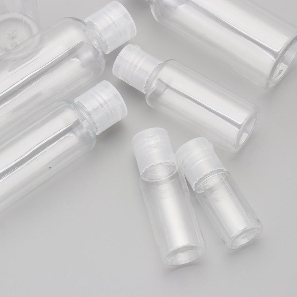 Диспенсер Прозрачный пластиковый пустой контейнер Бутылка Многоразовая банка для лосьона Бутылка для шампуня