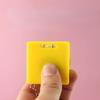 Square 1M Retractable Ruler Keychain Steel Tape Measure New Mini Measure Tape