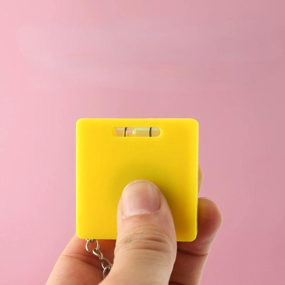 Multifunctional 1M Retractable Ruler Keychain Steel Tape Measure New Mini Measure Tape