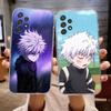 Killua Zoldyck H-Hunter Phone Case For Samsung Galaxy A,71,70,52,51,40,31,50,50S,30S,21S,12,10,Note20ultra Transparent Cover
