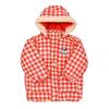 Mini Rodini Heavy Puffer Jacket Ritzratz Patch Gingham 2571011042