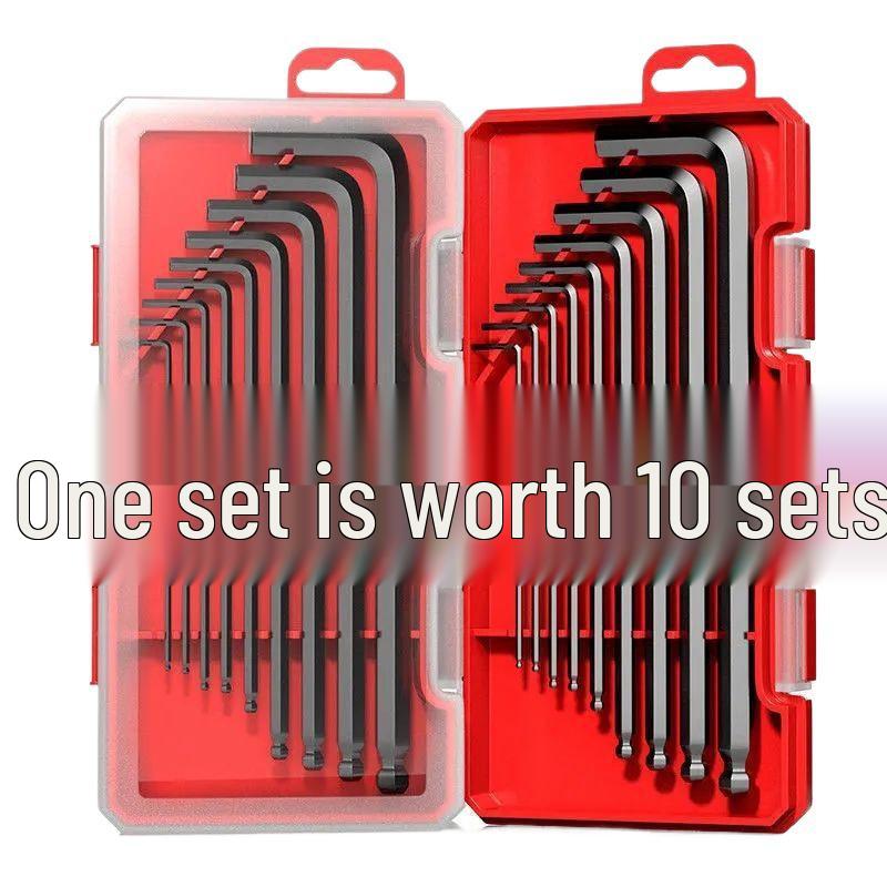 Набор торцевых шестигранных ключей из сплава S2 - Отвертки в виде шестиконечной звезды