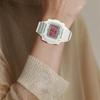 Casio Коллекция Custom Электронный механизм Ремешок из смолы Часы Мужские Часы Белый циферблат F108WHC-7B(Часы1100--)