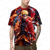 Uchi Haba T-shirt Short Sleeve Clothing Naruto High Quality Gift Fashion Y2k Clothes Trend Anime Shirts Streetwear