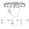 Double Chain Bracelet Charms Fit 9mm Bracelet DIY Bracelet Kit  DIY Bracelet Making