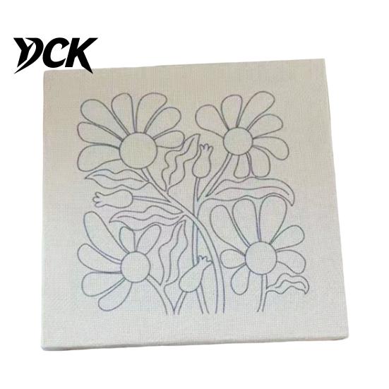 Punch Embroidery Craft DIY Floral Needle Kit, Beginners Flower Starter Kit with Tools Pattern, Stitch Carft for Adults, Handmade Home Decor