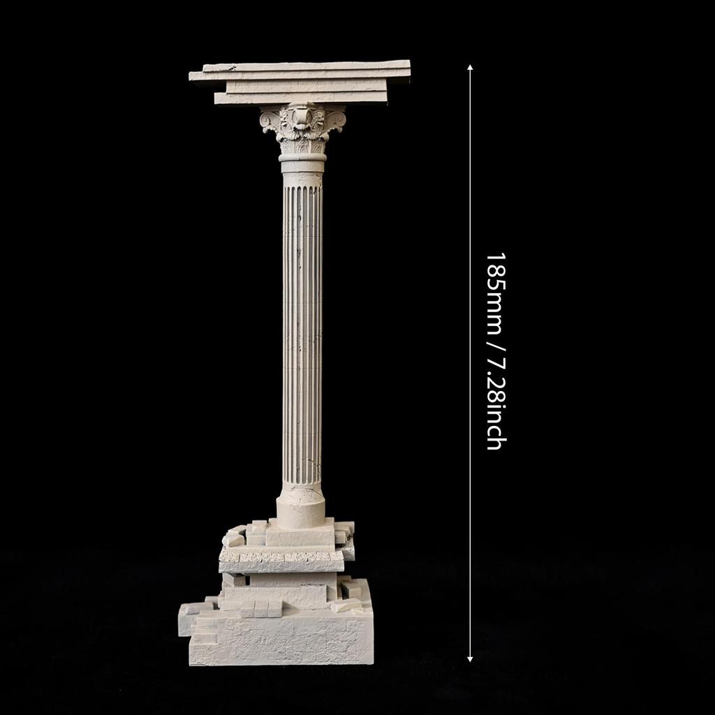 Маленький аквариумный грот камни смола римская колонна украшение для украшения аквариума подводная сцена