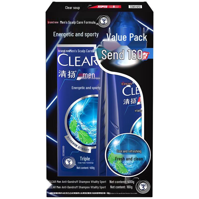 Шампунь против перхоти Clear Men