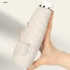 Wind Resistant Ultraviolet Protection Umbrella 5 Folding Folding Mini Sun Umbrella  Pocket Carry