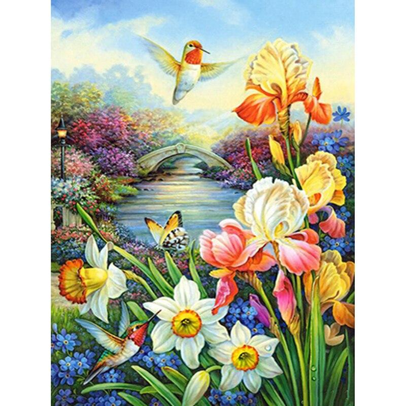 Butterfly DIY 5D Diamond Painting Full Round Rhinestone Animal Mosaic Diamond Embroidery Flowers Cross Stitch Home Decor