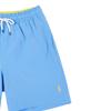 Polo Ralph Lauren Solid Color Pony Embroidered Elastic Waist Drawstring Casual Shorts Men Shorts Light-Blue 710905989-001