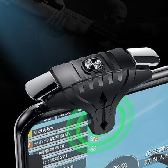 2Pcs F01 Metal Games Trigger Controller Buttons Mobile Gamepad for PUBG