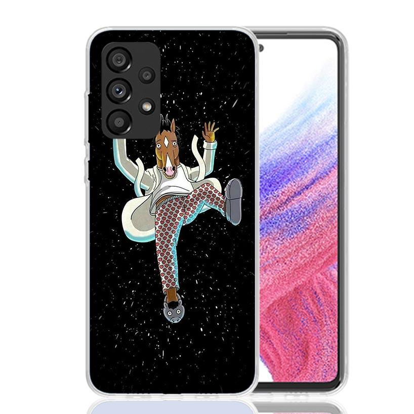 Мультяшный чехол для телефона B-BoJack Horseman для Samsung Galaxy A17 A16 A15 A14 A13 A57 A56 A55 A54 A53 A37 A36 A35 A34 A33 A26 A25 A24