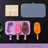Food Grade Silicone Popsicle Mold for Homemade Ice Cream and Cheese