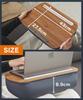 LOE Knee Table, PC Cushion Table, Knee Desk, Bed or Sofa Table Cushion, Car Cushion with Non-Slip Pad and Grooves