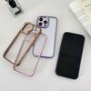Applicable To Apple 16proMax New Mobile Phone Case Zhenyao IPhone 15 Metal Mirror Anti Fall 14 Transparent Protective Case