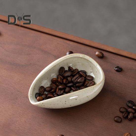 Чашка для дозирования кофе, инструменты бариста, утварь, портативная кофейная ложка для домашнего кафе, шведского стола, отеля, офиса, керамическая чаша для взвешивания кофейных зерен