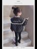 2024 Girls' Stylish Quilted Jacket: Versatile, Lightweight Autumn/Winter Cotton Coat