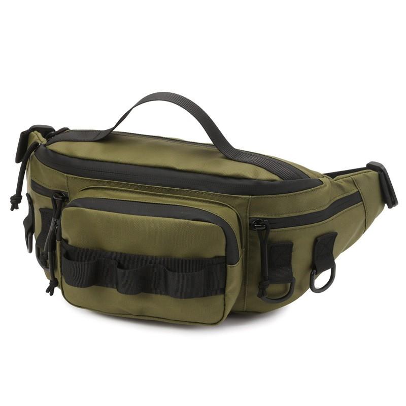 Lightweight Waterproof Fishing Waist Pack Men Women Outdoor Gear Bag Multi-Functional Chest Belt