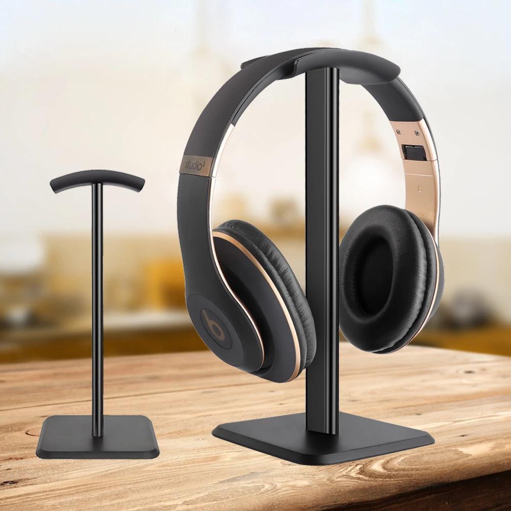 Headphone Stand Universal Aluminuim Headset Holder Aluminum Supporting Bar Flexible Headrest Fashion Headphone Hanger