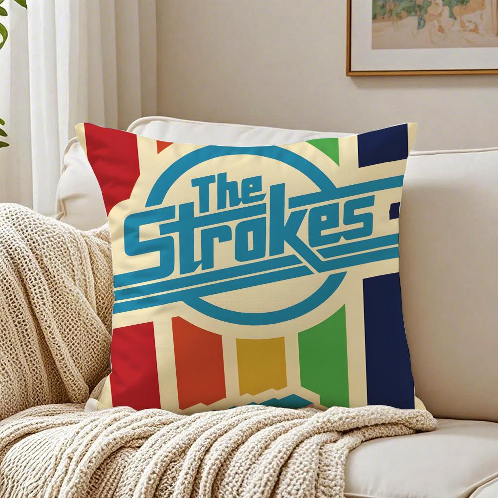 Музыка Инди-рок The SStrokes Наволочка Подушка Антипылевой клещ Гостиная Диван Декор Подушка Комната