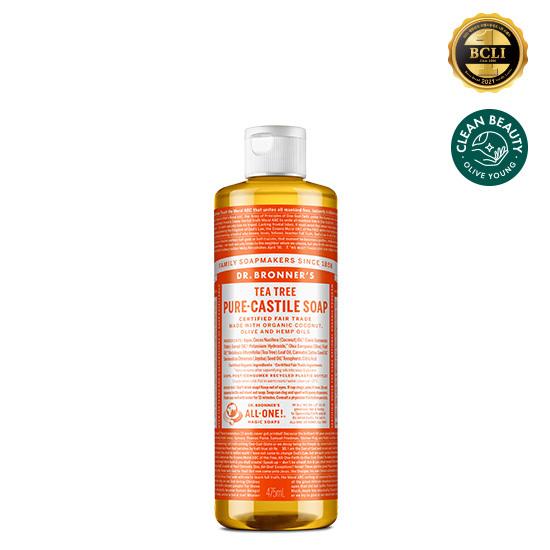 Dr. Bronner's Чистое кастильское мыло 475 мл 10 видов, выберите 1