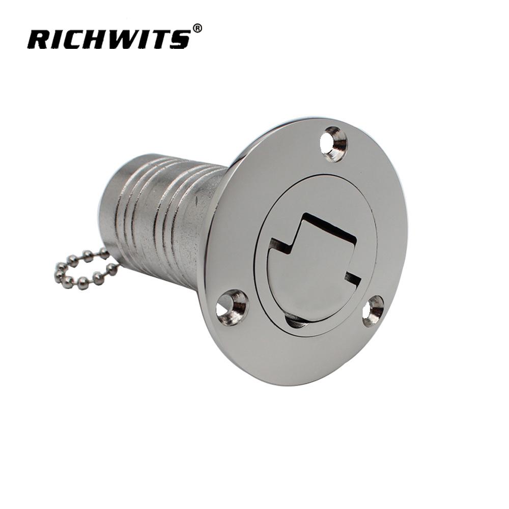 RICHWITS Крышка-заливная горловина для топливного и водяного бака яхты из нержавеющей стали 316