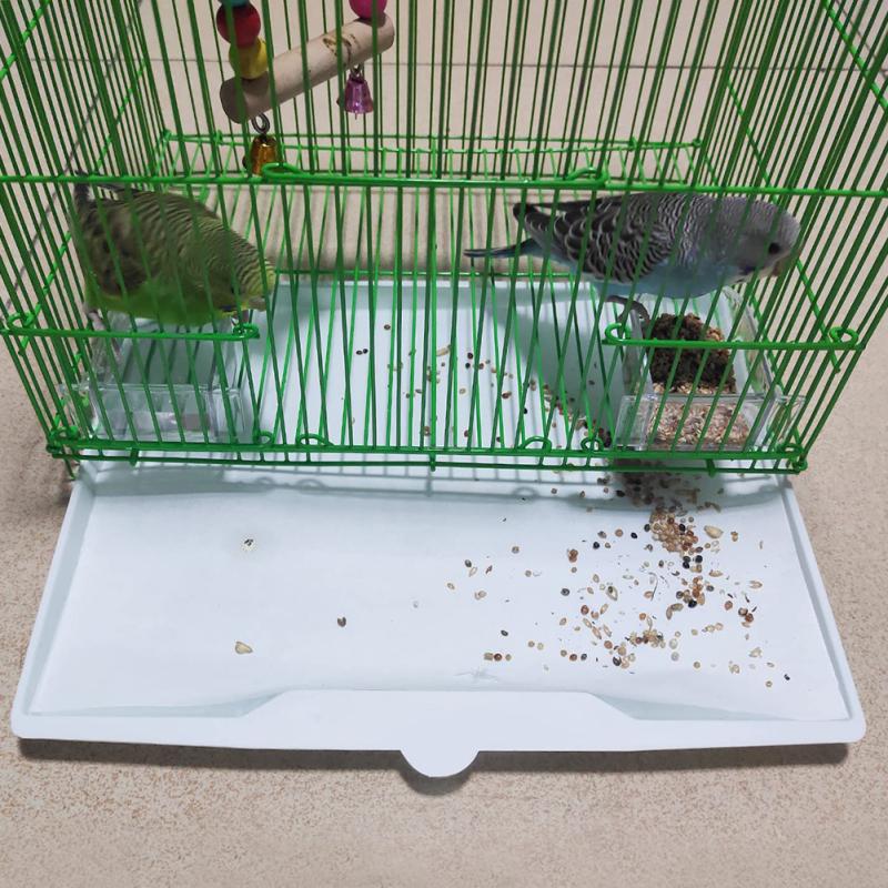 100 шт., бумага для подкладки для клетки с попугаем, одноразовые впитывающие клетки высокой прочности, подушка для клетки для птиц
