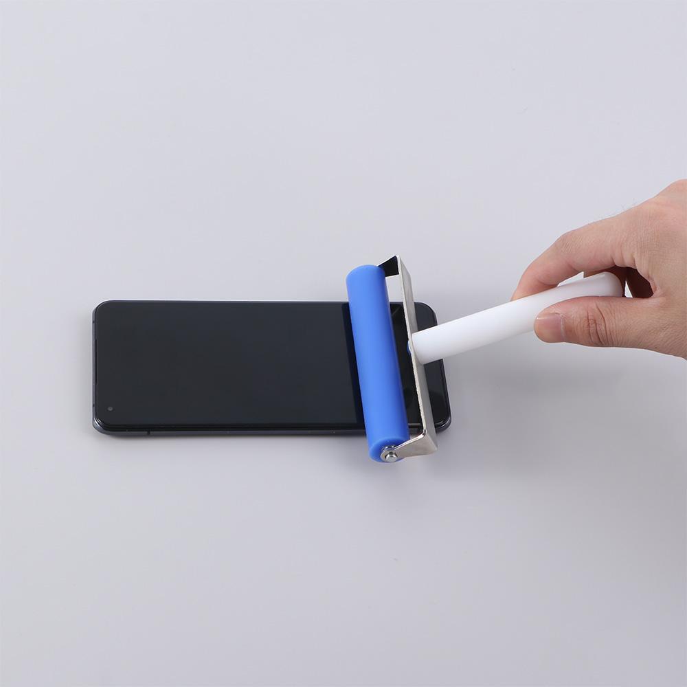 Аксессуары для экранов ноутбуков и телефонов. Наклеивание экранной пленки. Силиконовый ролик. Инструмент для ремонта телефонов.