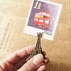 Seats Clip Photo Decoration Retro Style Picture Clip Holder Eiffel Tower Clip Paper Clip Memo Clip