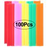 300pcs Straws Big Milkshake Straws Smoothie Straws Beverage Thick Straw For Boba Tea Milkshake Bar Accessories